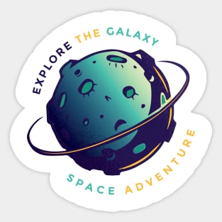 Explore the Galaxy Sticker